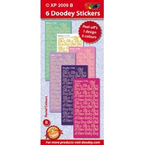 Ziersticker, texte bébé