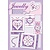 Komplett Sets / Kits NEW; Bastelset, Jewelly Floral set, bright beautiful cards with sticker