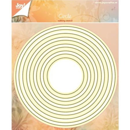 Joy!Crafts und JM Creation Punching and embossing templates: Set round