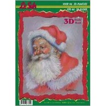 Papel A4: Tema de Navidad 3D
