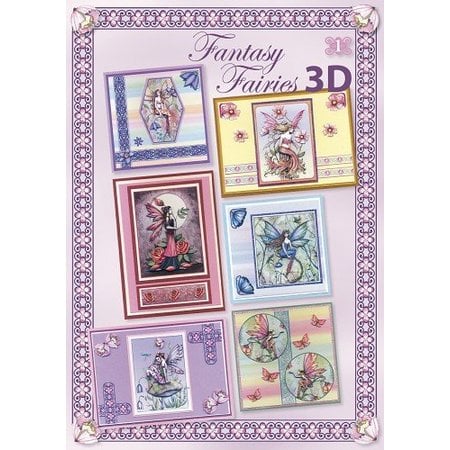 Studio Light A4 boek: Fairy Fantasy Sheets