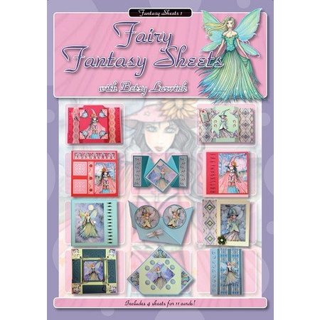 Studio Light A4 bok: Fairy Fantasy Sheets