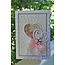 X-Cut / Docrafts Punching and embossing template: A6 frame with heart