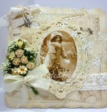 Marianne Design Embossing and punching template, elegant, oval decorative frame