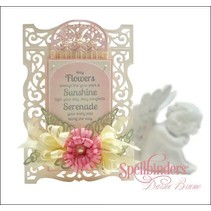 Cutting en embossing stencils, filigraan sierlijst