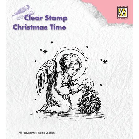 Nellie snellen Transparent stamps, angel