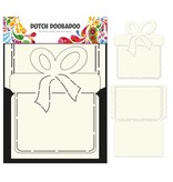 Dutch DooBaDoo A4 Schablone: Card Art Geschenkkarte