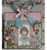 Dutch DooBaDoo Template A4: Carta Gift Card Art