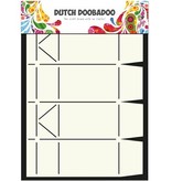 Dutch DooBaDoo A4 Skabelon: Card Art Box