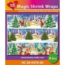 Magic shrink films, Winter (⌀ 8 cm)