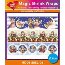 Nuove etichette Shrink, Engel (⌀ 6 cm)