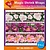 BASTELZUBEHÖR / CRAFT ACCESSORIES Magia películas retráctiles, rosas Luxe (⌀ 6 cm)