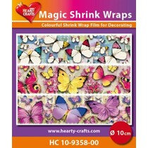 Magic shrink films, Butterfly (⌀ 10 cm)