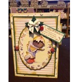 Stempel / Stamp: Transparent Gennemsigtige frimærker: julekage