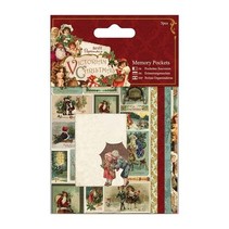 Pequenos sacos de papel (5pc), Natal Victorian