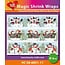 BASTELZUBEHÖR / CRAFT ACCESSORIES Magic shrink films, snowmen (⌀ 6 cm)