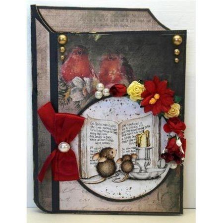 Dutch DooBaDoo A4 Template: Kaarttype, voor kaarten A6