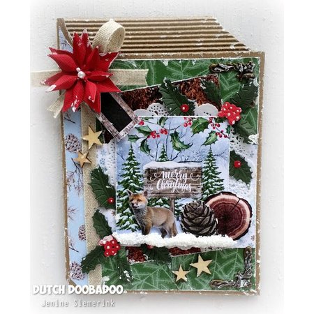 Dutch DooBaDoo A4 Template: Card type, for cards A6