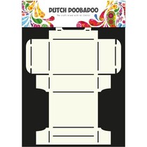 A4 Skabelon: korttype, Geschenkschachtel