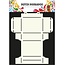 Dutch DooBaDoo A4 Template: Card type, Geschenkschachtel