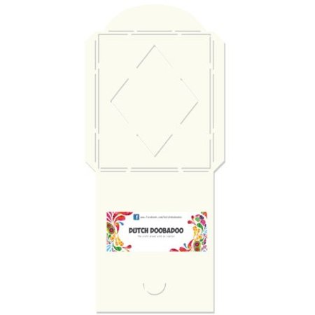 Dutch DooBaDoo A4 Template: Kaarttype, envelop