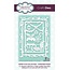 Creative Expressions Punching and embossing templates: decorative frame with Christmas themes