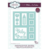 Punching and embossing templates: Decorative frame Boxes Collection