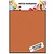 BASTELZUBEHÖR / CRAFT ACCESSORIES 2 x A5 leather look, Orange