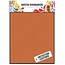 BASTELZUBEHÖR / CRAFT ACCESSORIES 2 x A5 Lederlook, Orange