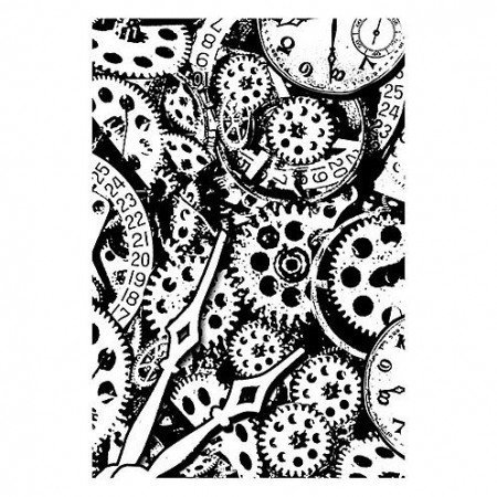 Stempel / Stamp: Transparent timbre transparent: engrenages
