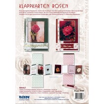 Jobb med hvite kanter Print Fancy roser