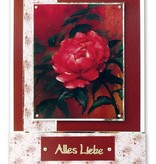 BASTELSETS / CRAFT KITS: Klappkartenset Rosen