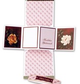 BASTELSETS / CRAFT KITS: Klappkartenset Rosen