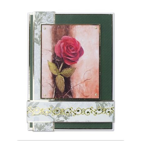 BASTELSETS / CRAFT KITS: Klappkartenset Rosen