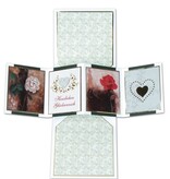 BASTELSETS / CRAFT KITS: Klappkartenset Rosen