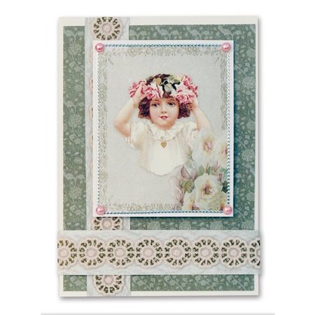 BASTELSETS / CRAFT KITS: Klappkartenset, Vintage I