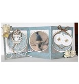 Joy!Crafts und JM Creation Punching and embossing templates: card template around