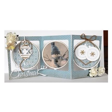 Joy!Crafts und JM Creation Punching and embossing templates: card template around