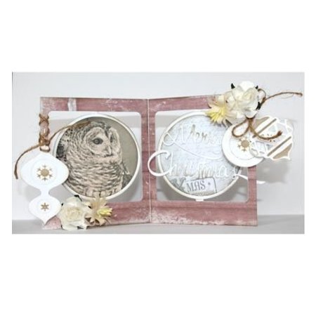 Joy!Crafts und JM Creation Ponsen en embossing sjablonen: sjabloon rond