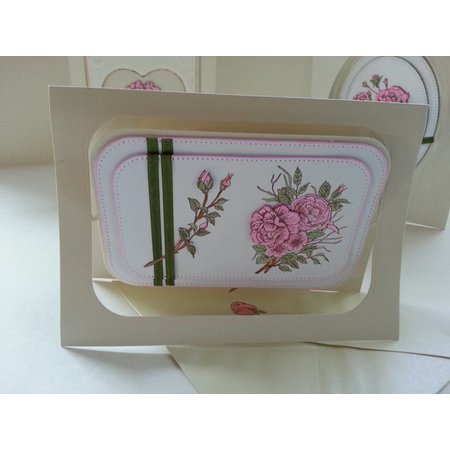 Wild Rose Studio`s A6 Transparent stamps, roses