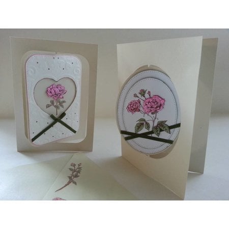 Wild Rose Studio`s A6 Transparent stamps, roses