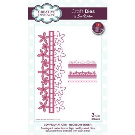 Creative Expressions Punching and embossing template: Borders