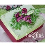 Heartfelt Creations aus USA Dyptfølt CREATIONS "Classic vintreet Roses"