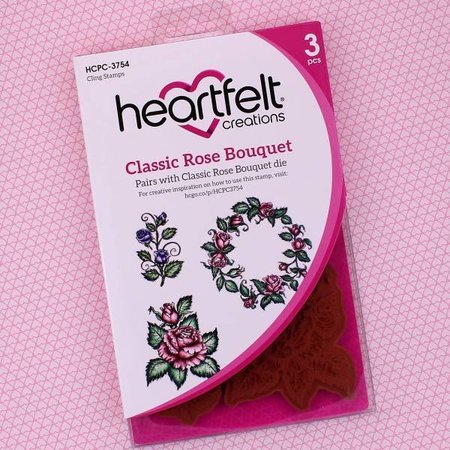 Heartfelt Creations aus USA Dyptfølt CREATIONS "Classic Rose Bouquet"