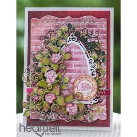 Heartfelt Creations aus USA Dyptfølt CREATIONS "Classic Rose Bouquet"