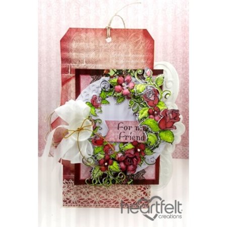 Heartfelt Creations aus USA Dyptfølt CREATIONS "Classic Rose Bouquet"