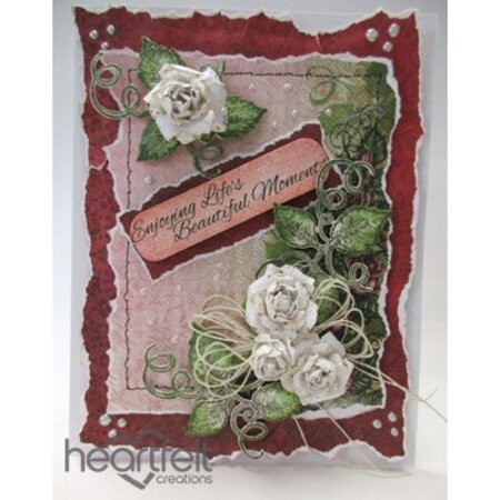 Heartfelt Creations aus USA Dyptfølt CREATIONS "Classic Rose Bouquet"