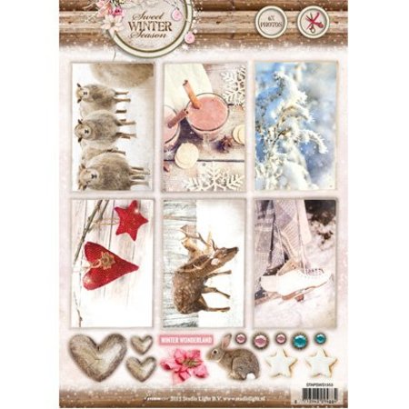 Marianne Design Cutting en embossing stencils, 2 en 1 beeld Kandelaar
