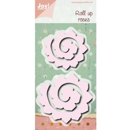 Joy!Crafts und JM Creation Stanz- und Prägeschablone: Roll up roses