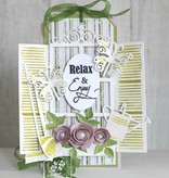 Joy!Crafts und JM Creation Stanz- und Prägeschablone: Roll up roses